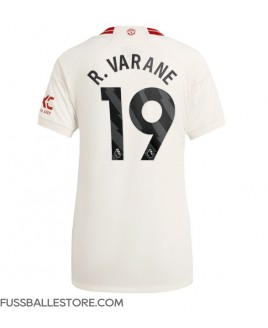 Günstige Manchester United Raphael Varane #19 3rd trikot Damen 2023-24 Kurzarm